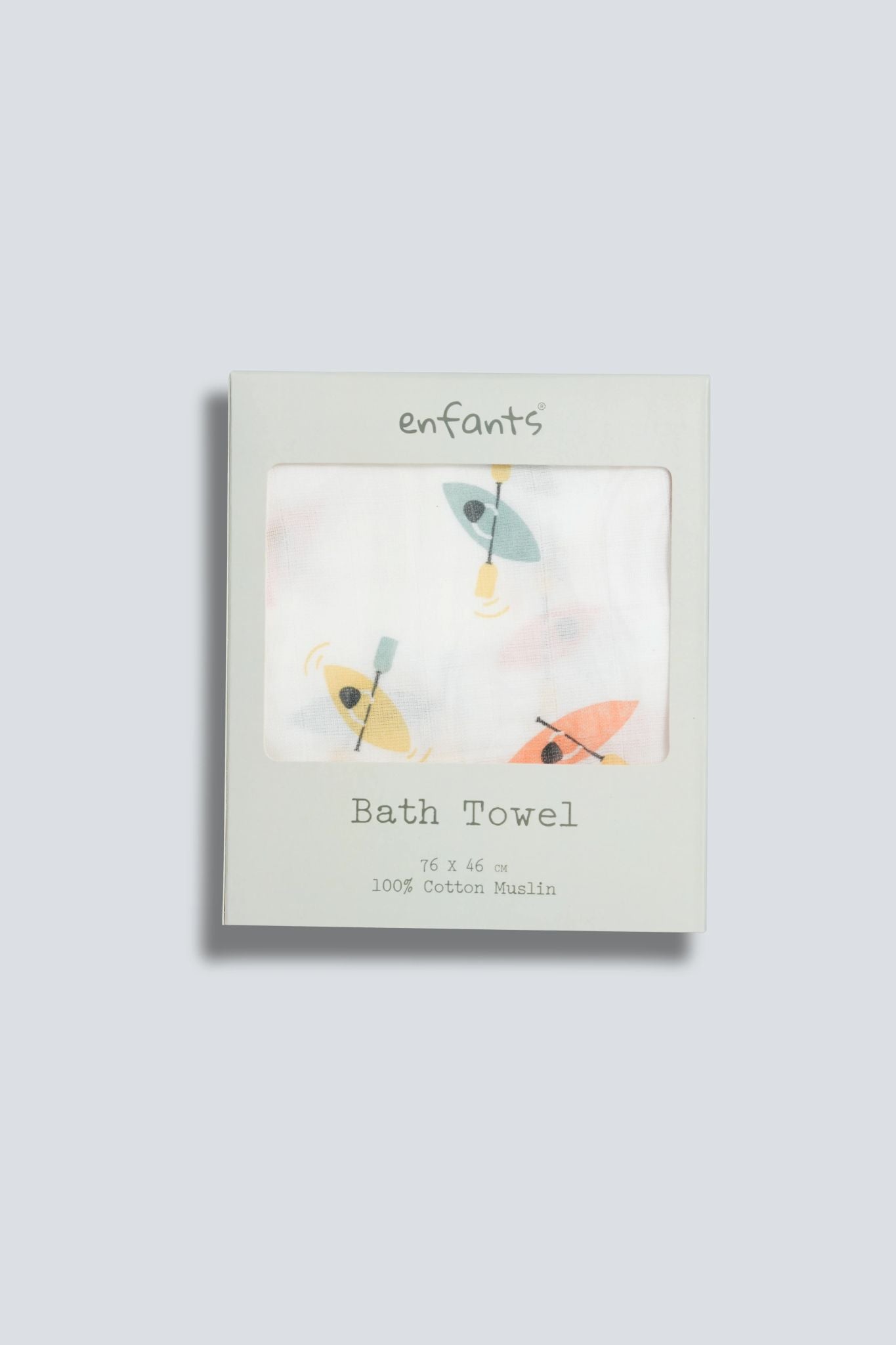 Tiny Sailor Muslin Bath Towel