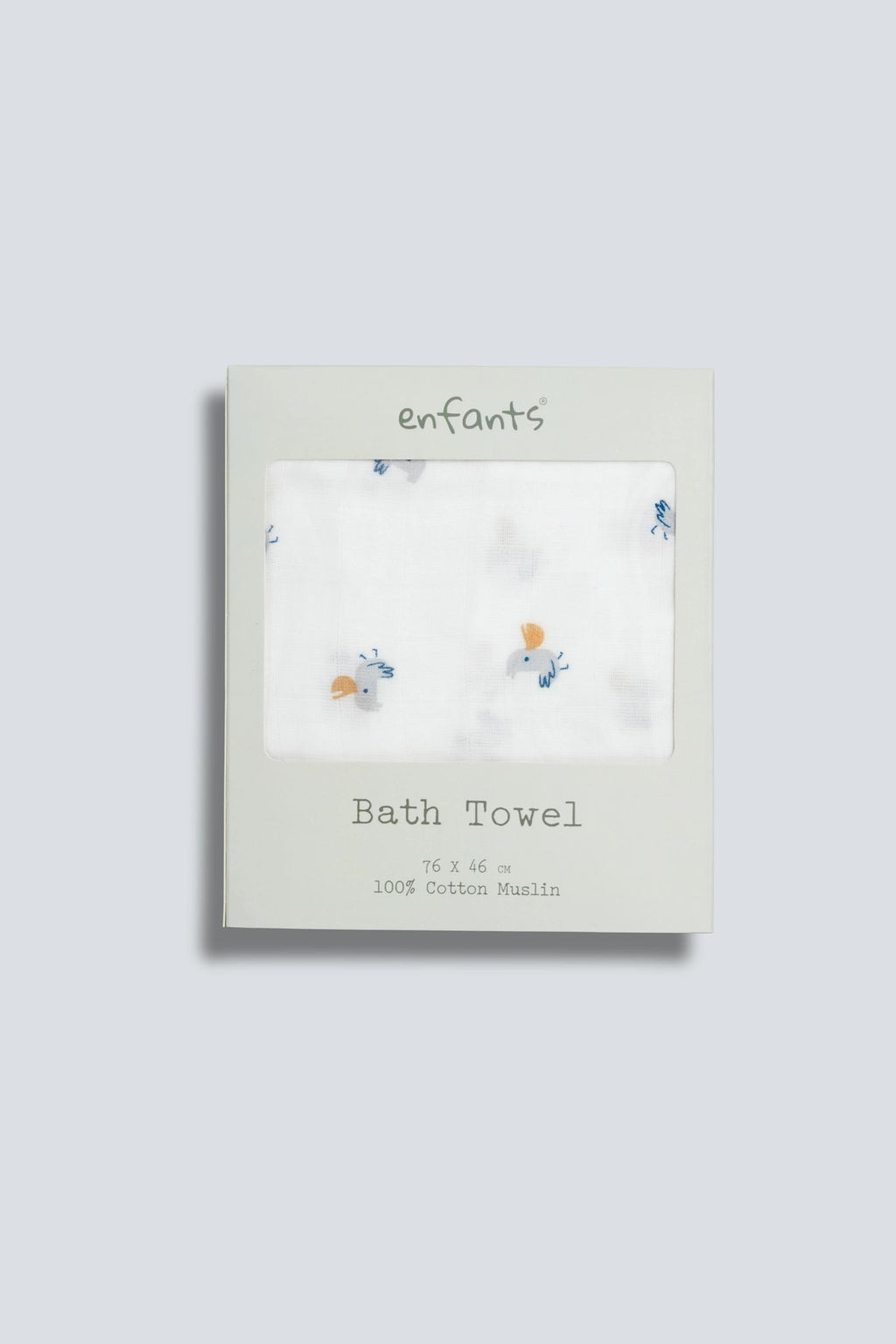 Birdie Bath Muslin Bath Towel 3 Pcs Pack
