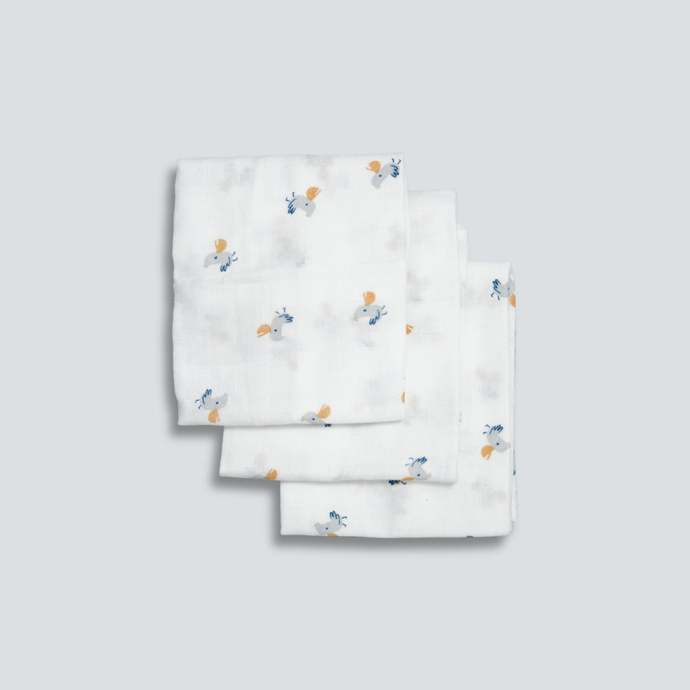 Birdie Bath Muslin Bath Towel