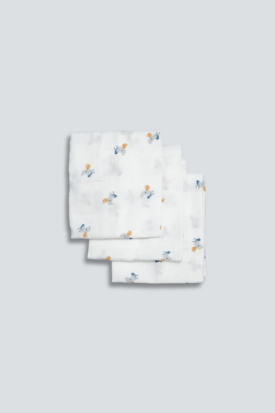 Birdie Bath Muslin Bath Towel 3 Pcs Pack