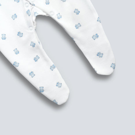 Little Teddy Poppers Sleepsuit