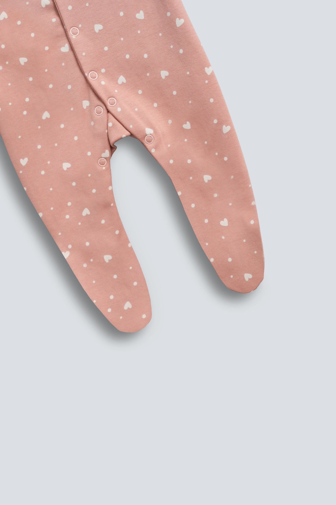 Peachy Stars Sleepsuit