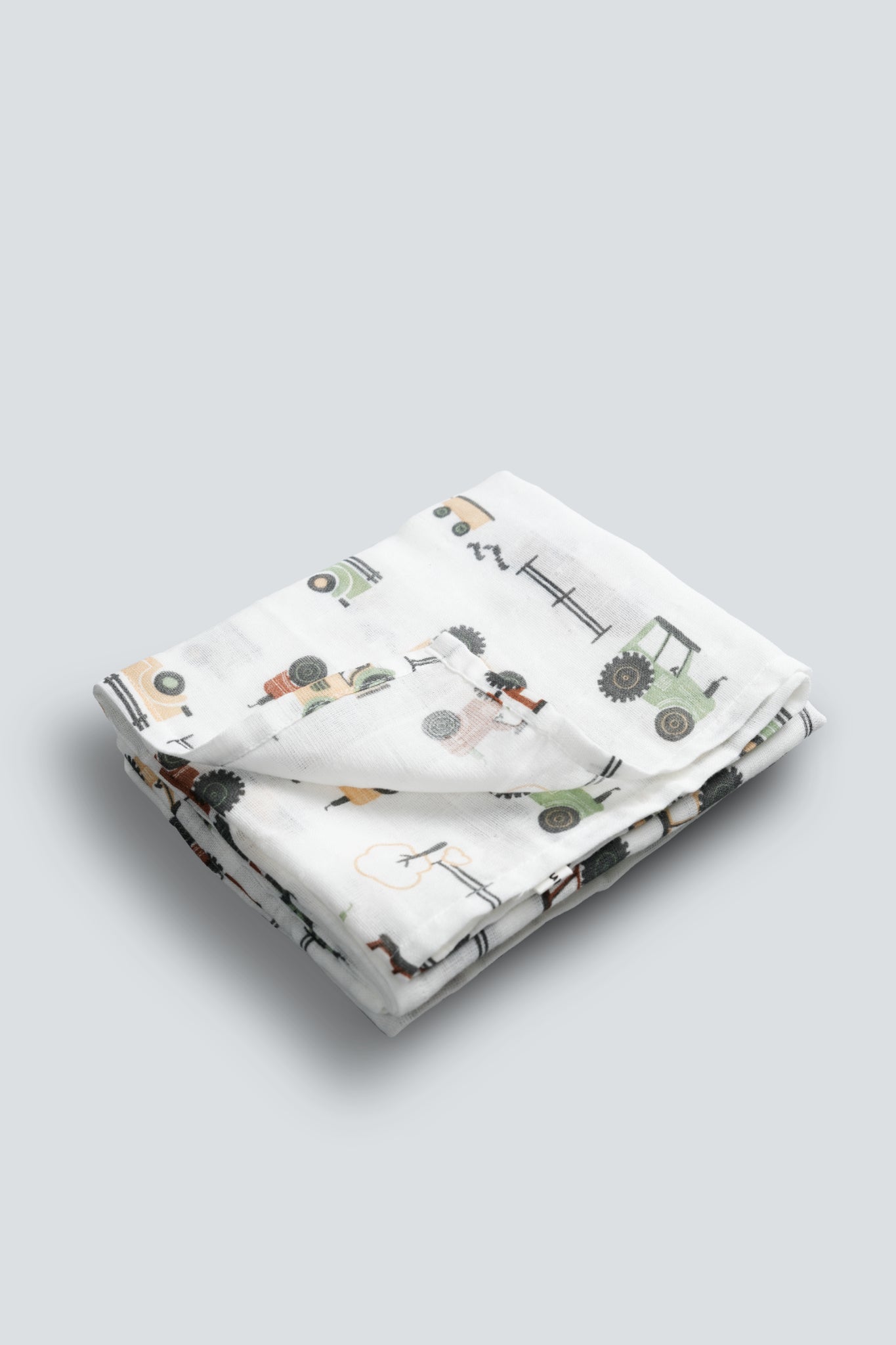 Farm Fun Muslin Bath Towel