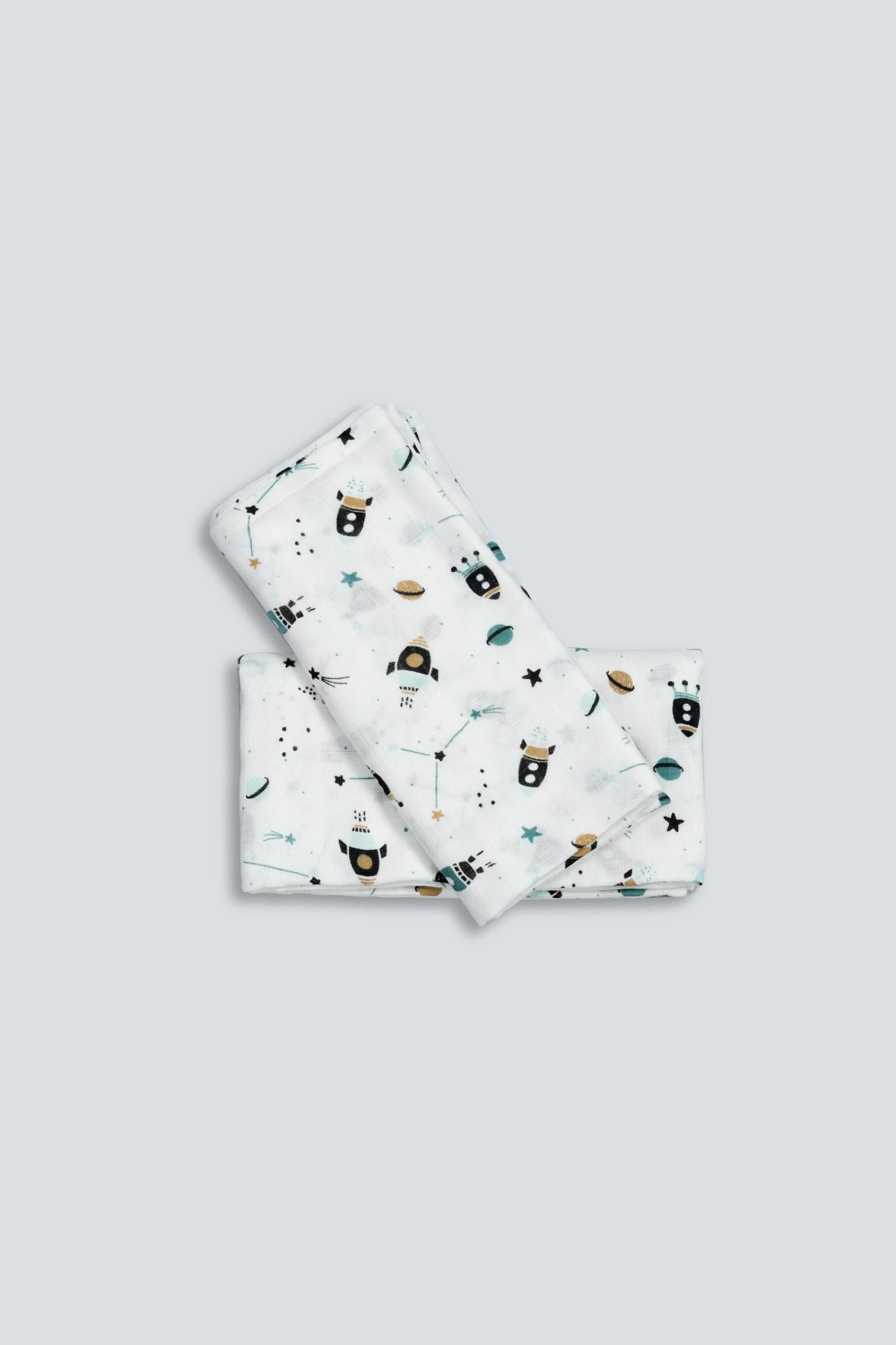 Space Explorer Swaddle 2 Pcs Pack
