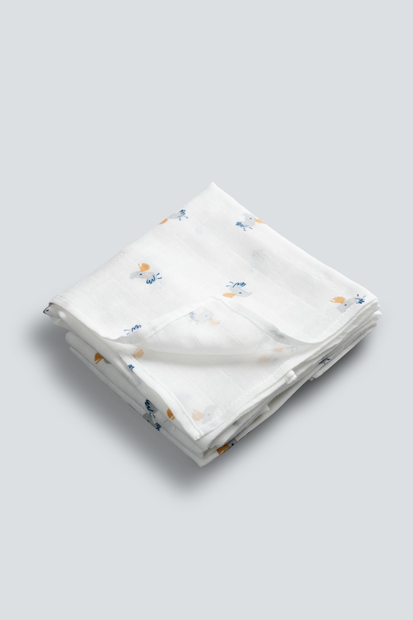 Birdie Bath Muslin Bath Towel 3 Pcs Pack