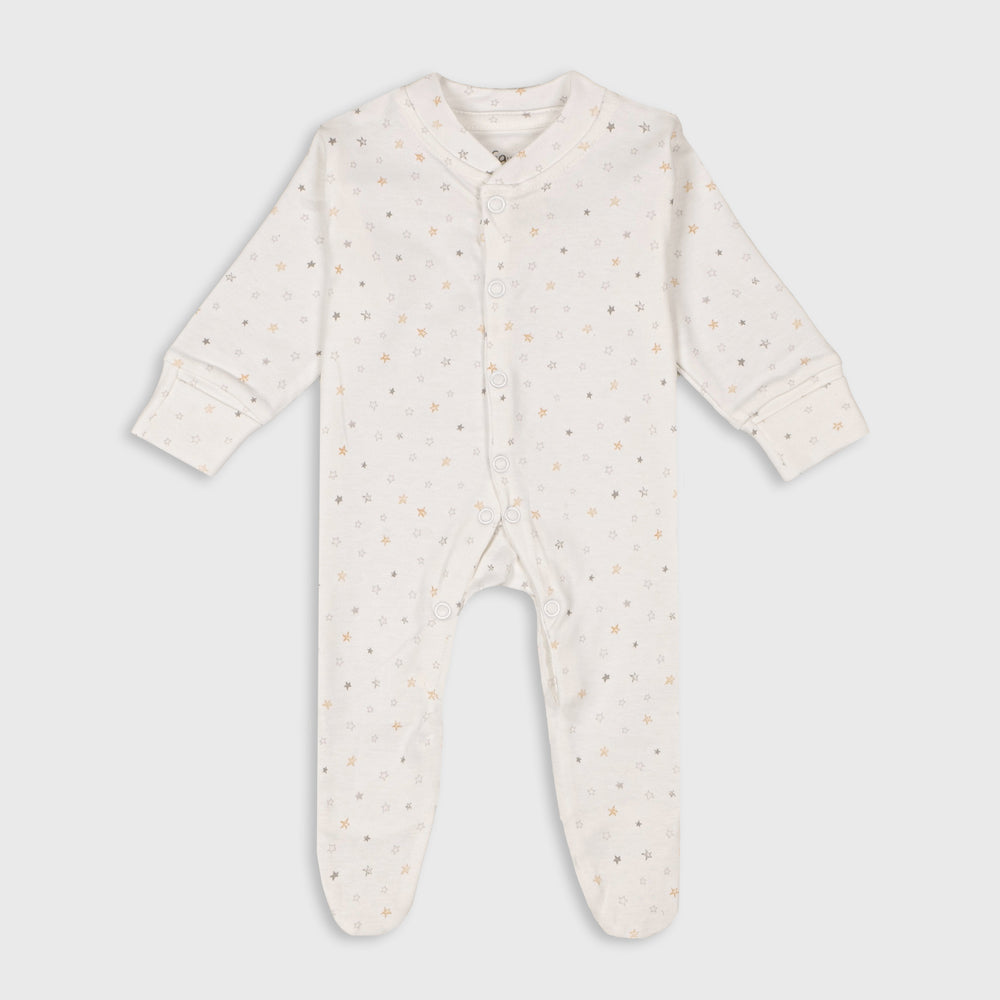 Starry Giggles Sleepsuit