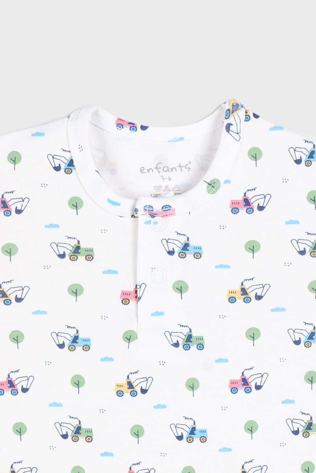Happy Dozer Romper