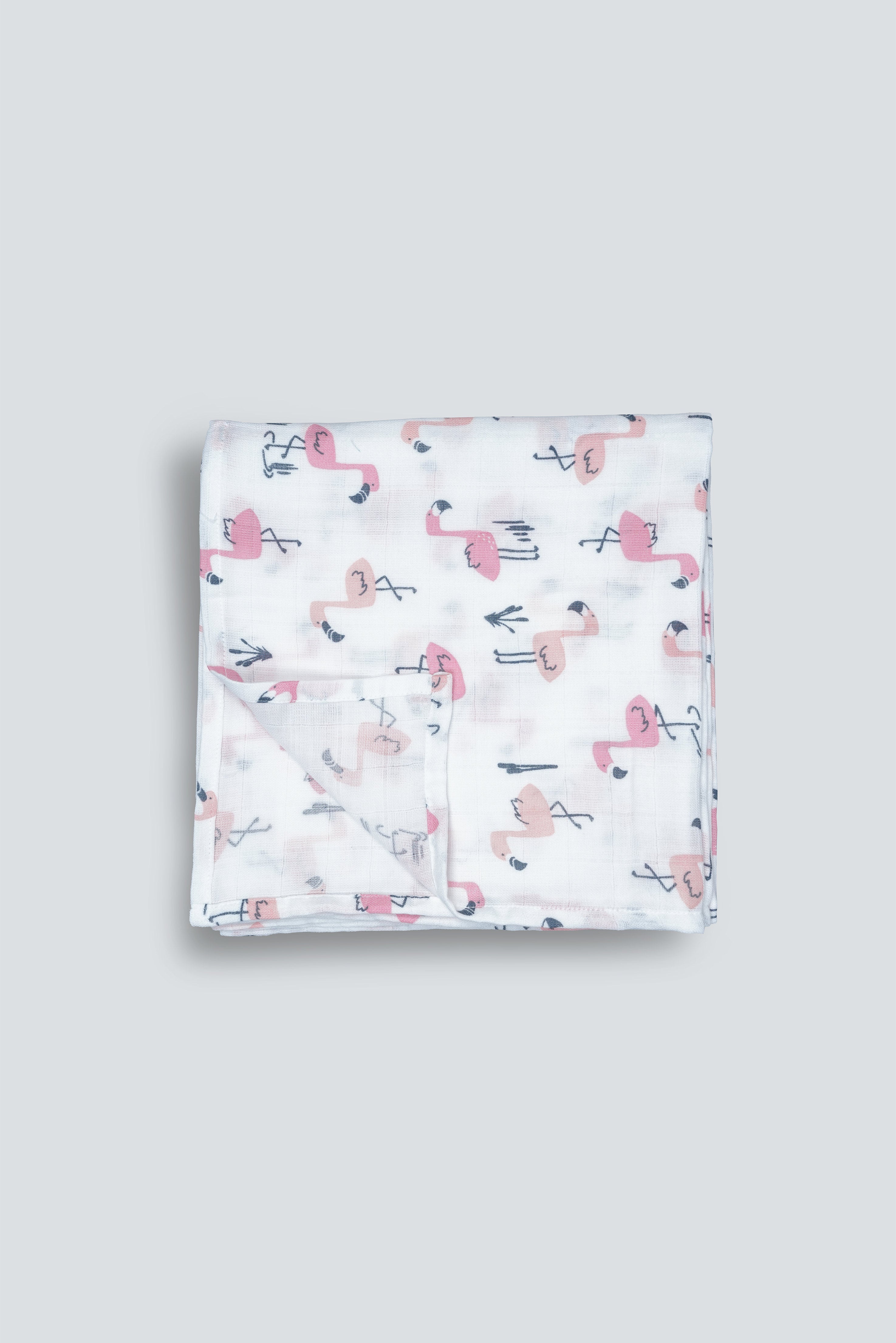 Flamingo Float Swaddle 2 Pcs Pack