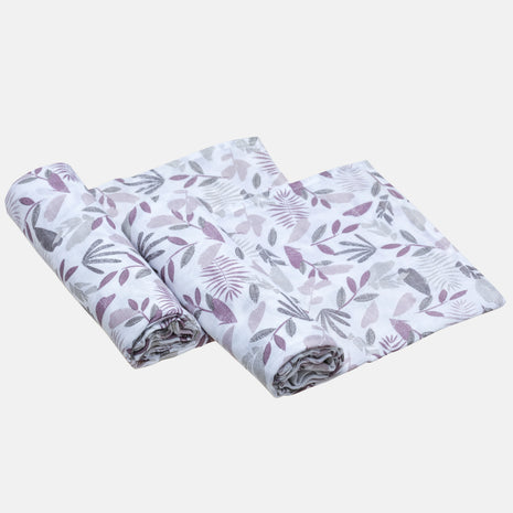 Leafy Dreams Wrap Swaddle 2 Pcs Pack
