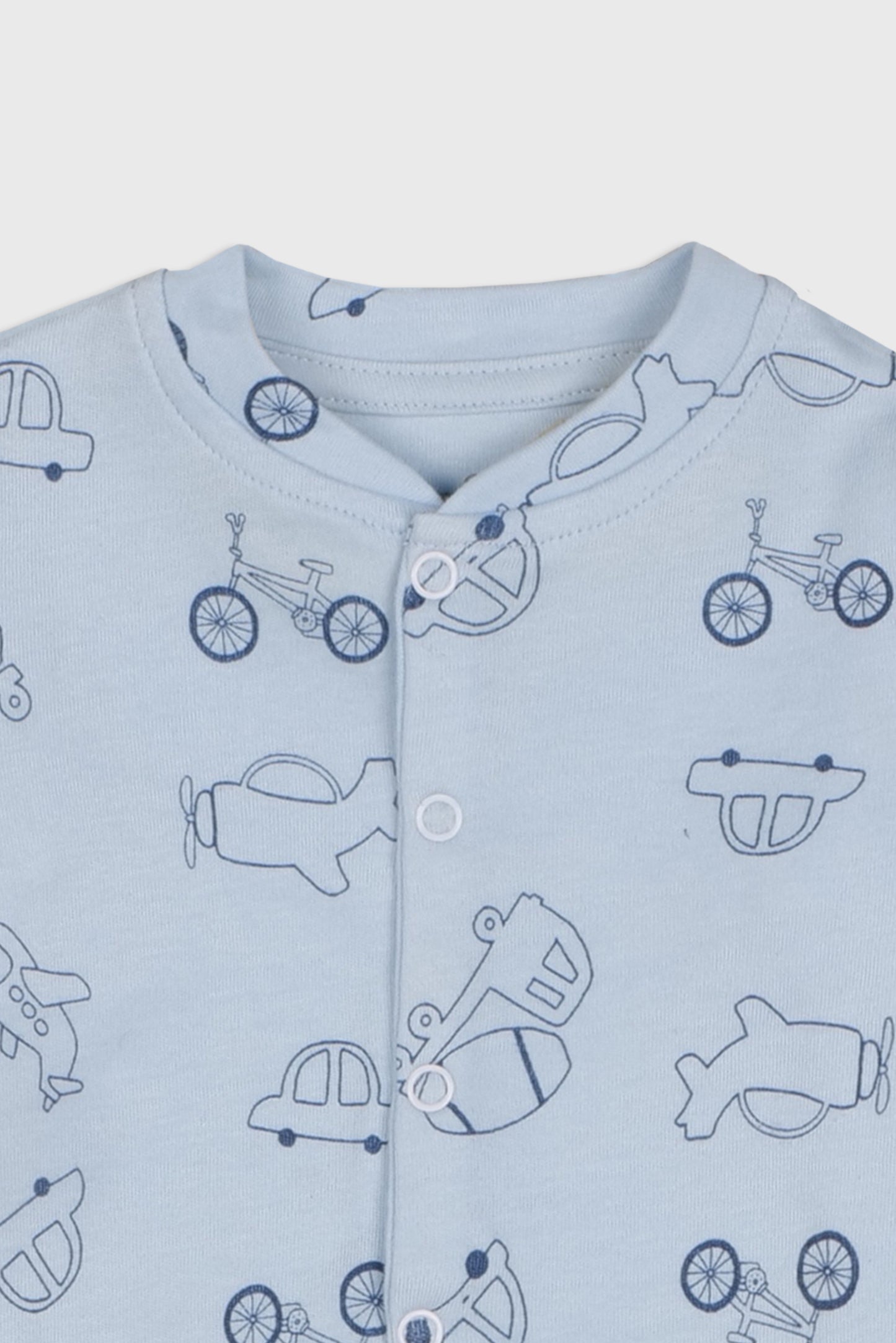 Wiggly Wheels Sleepsuit