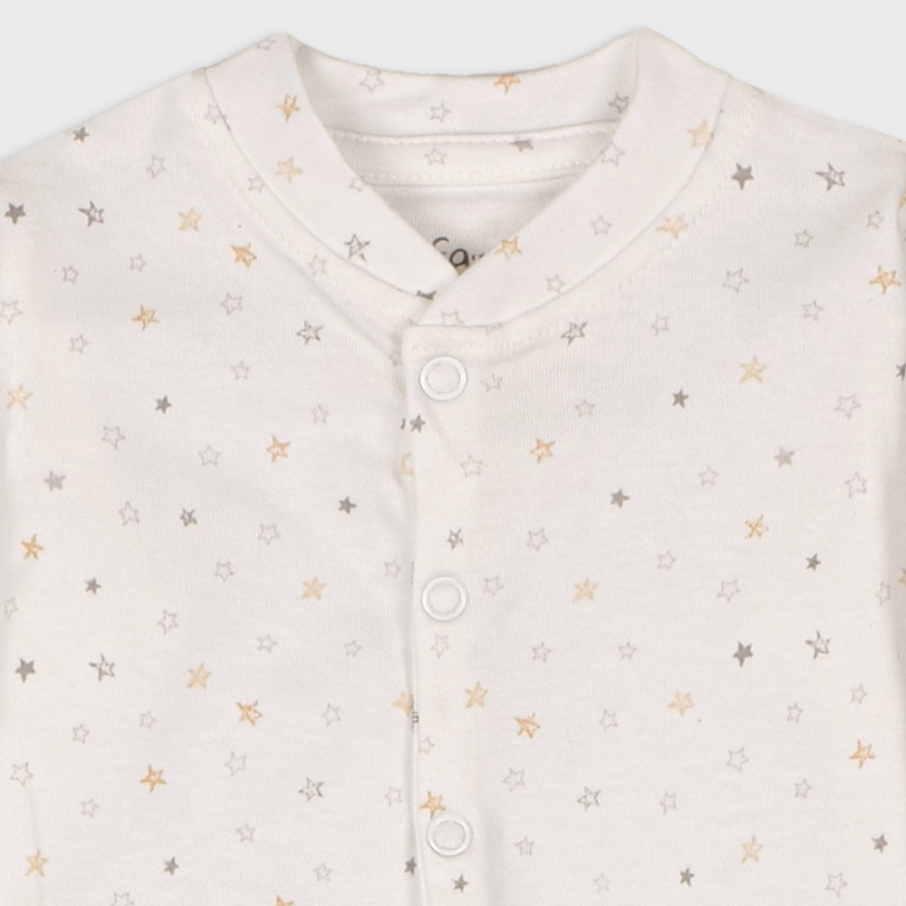 Starry Giggles Sleepsuit