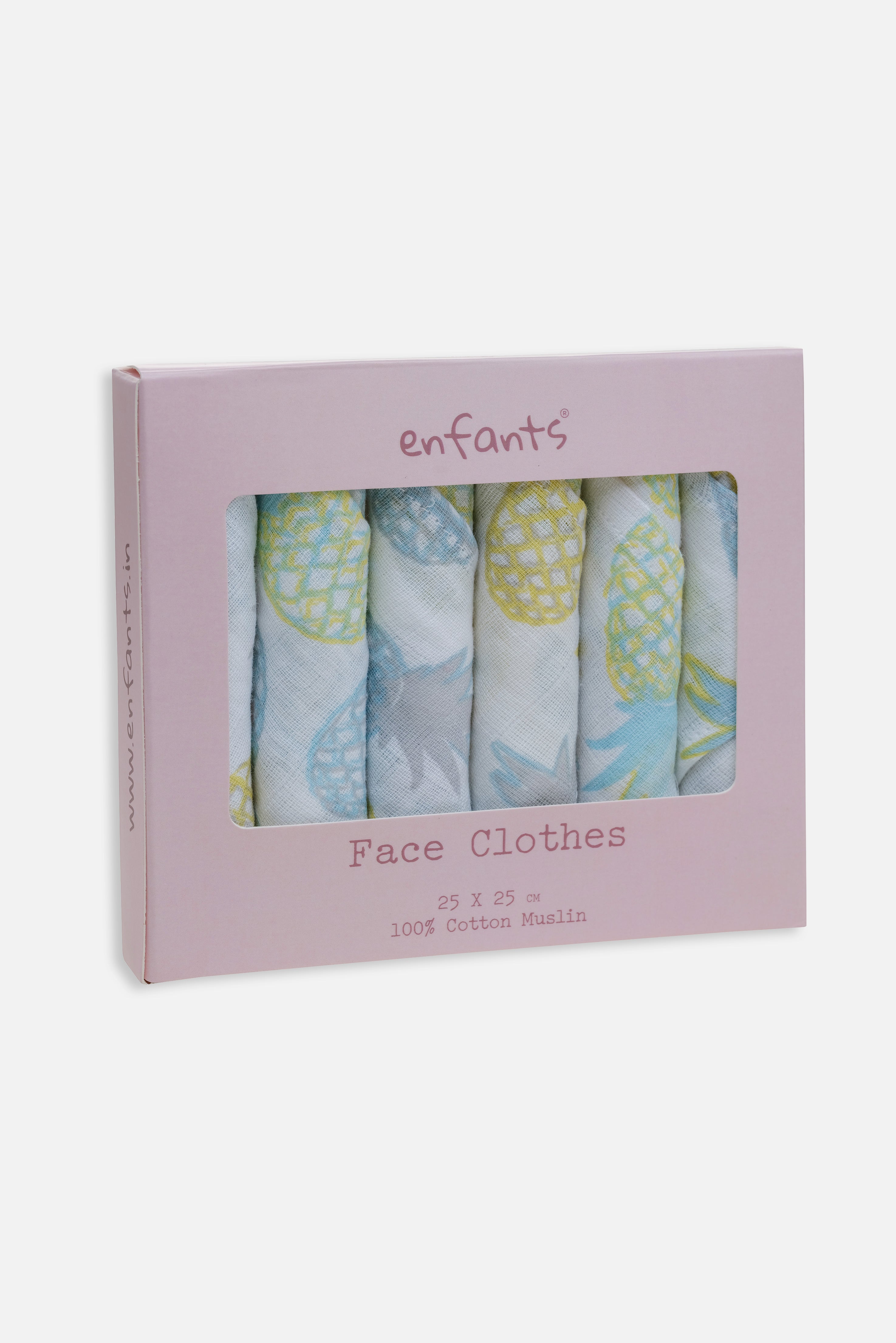 Piney Pop Face Cloths 6 Pcs Pack