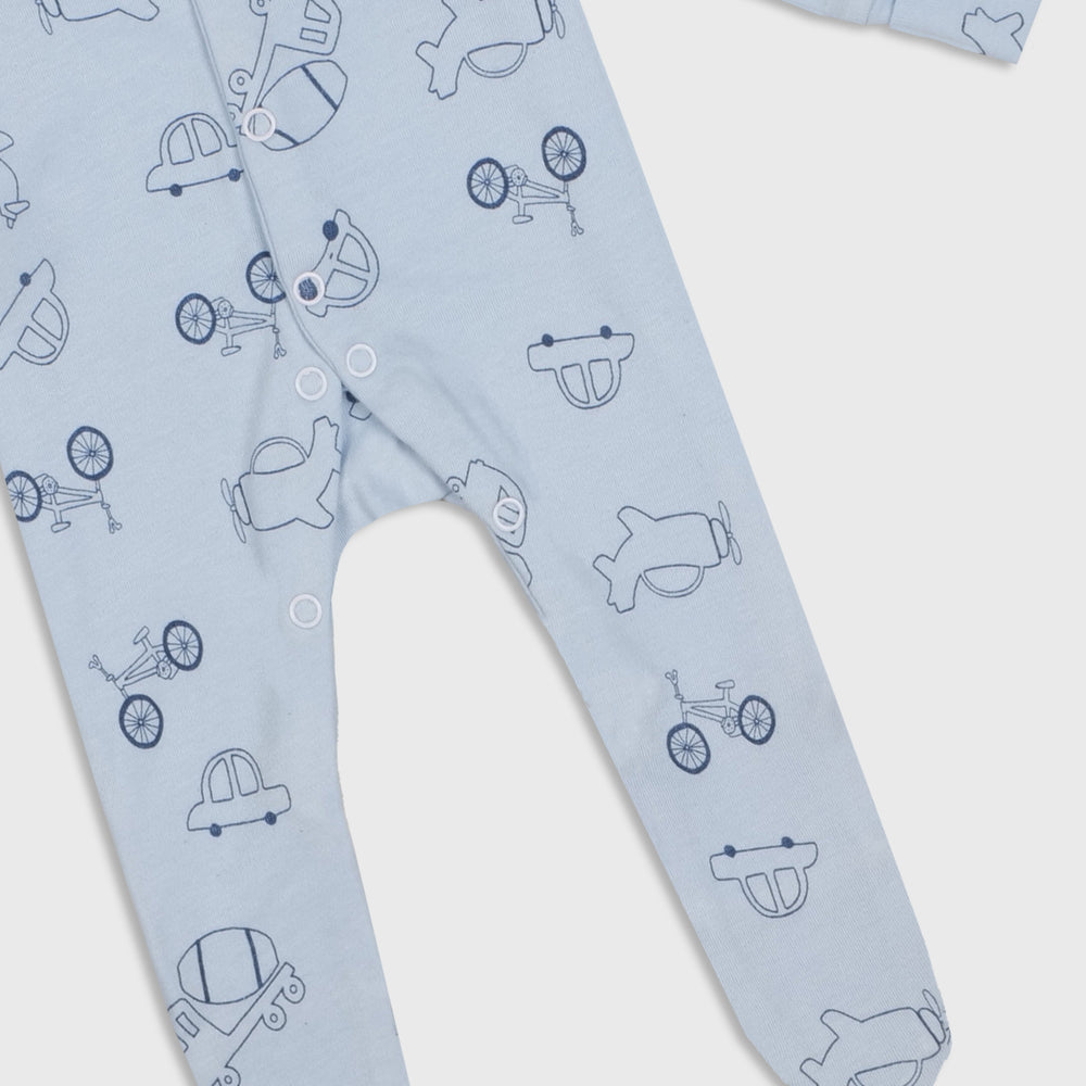 
                      
                        Wiggly Wheels Sleepsuit
                      
                    