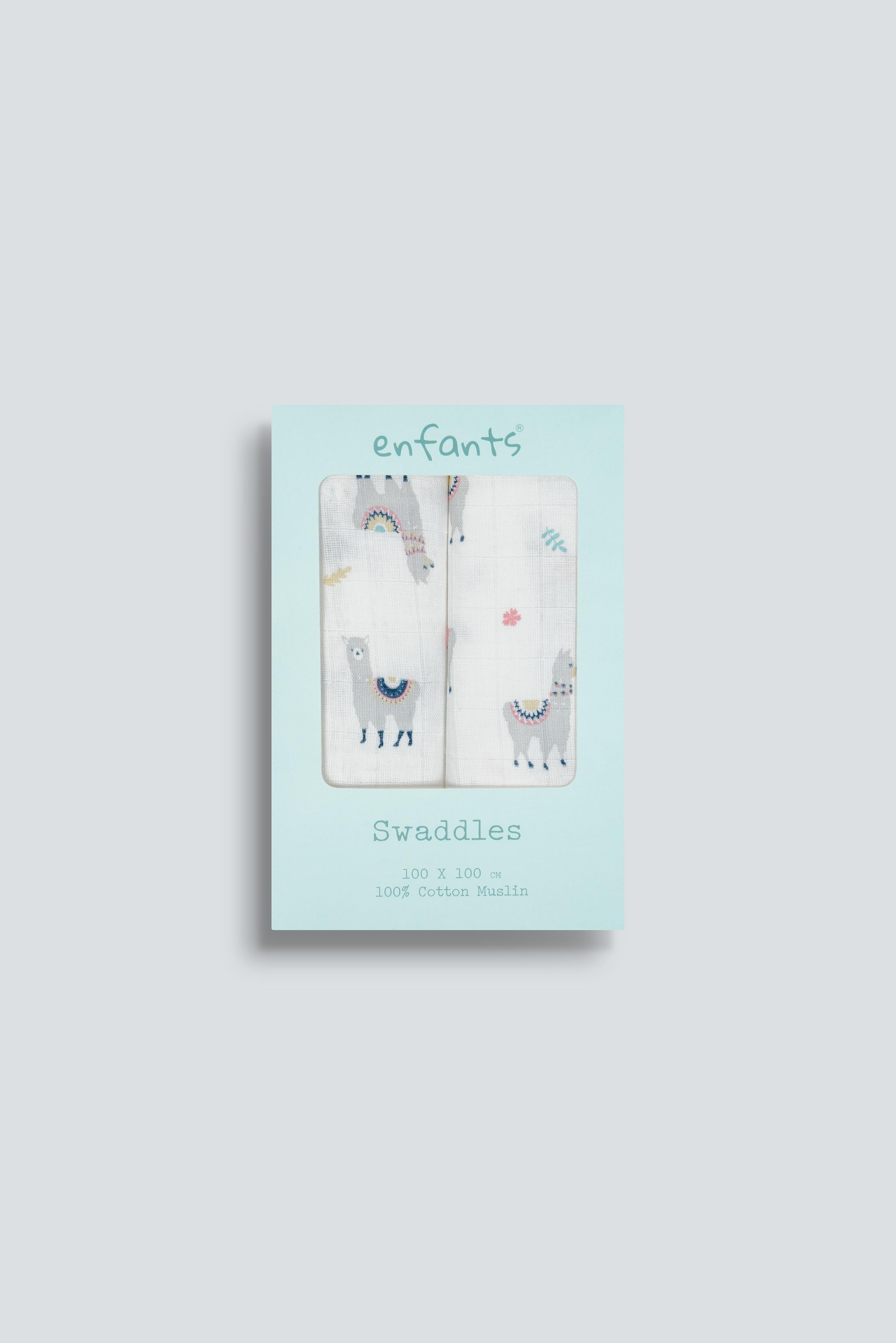 Alpaka Tales Swaddle 2 Pcs Pack