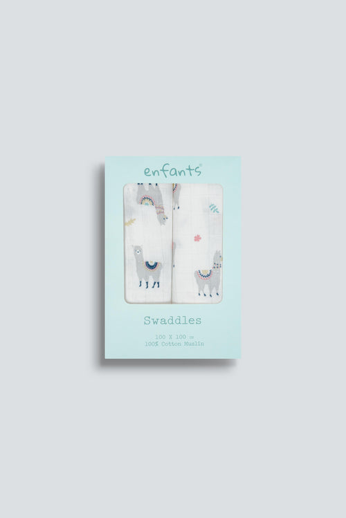 Alpaka Tales Swaddle 2 Pcs Pack