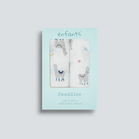 Alpaka Tales Swaddle 2 Pcs Pack
