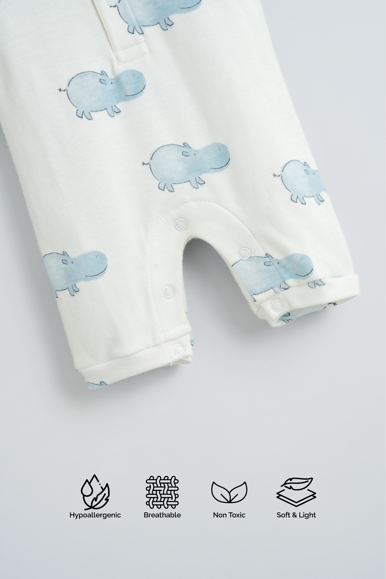 Baby Hippo Romper
