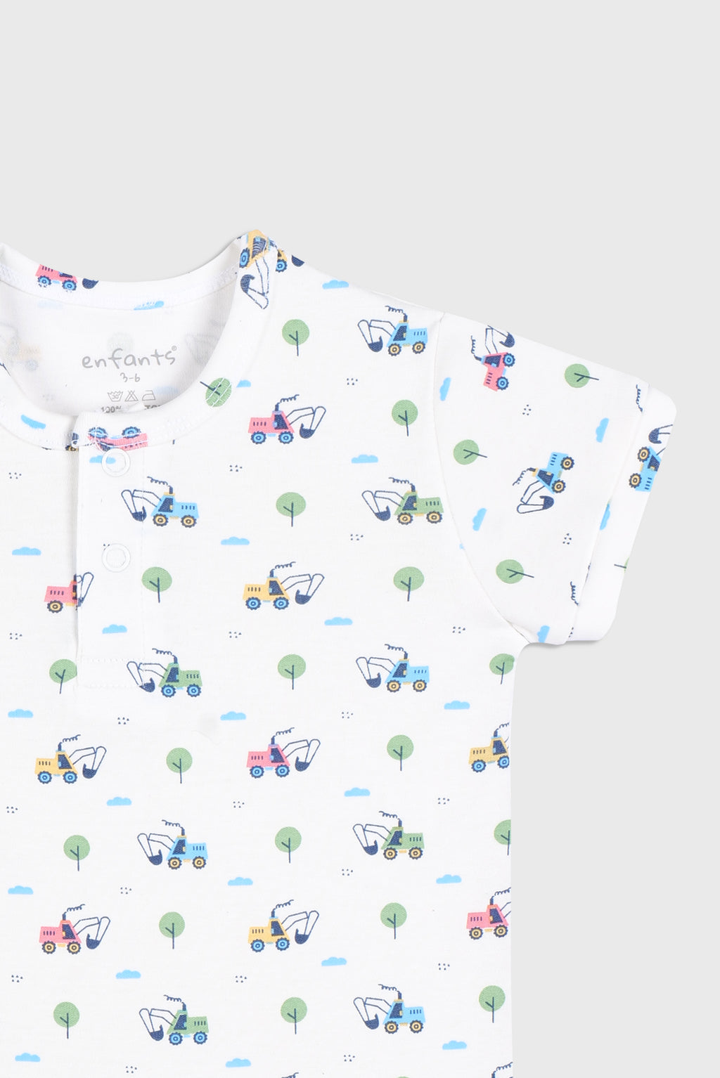 Happy Dozer Romper