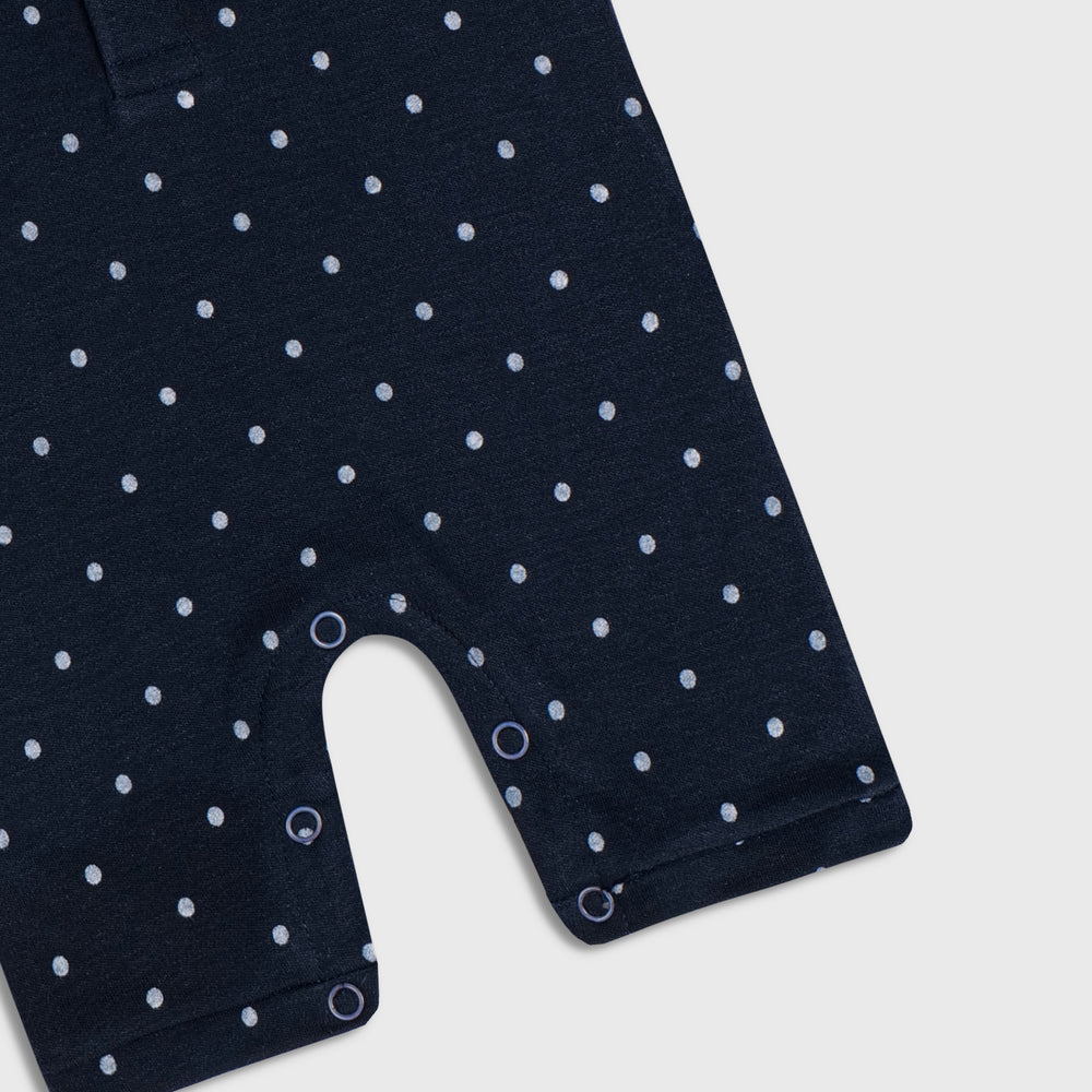 
                      
                        Playful Polka Dot (Navy Blue & White) - Romper
                      
                    