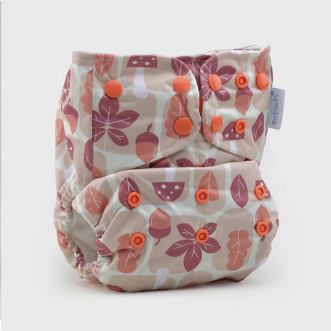 Fall Forest Natural Bamboo Reusable Diaper