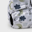 Sleepy Skies Grey Polar Fleece Reusable Diaper