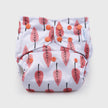 Cherry Fall Natural Bamboo Reusable Diaper