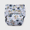 Calm Garden Grey Polar Fleece Reusable Diaper