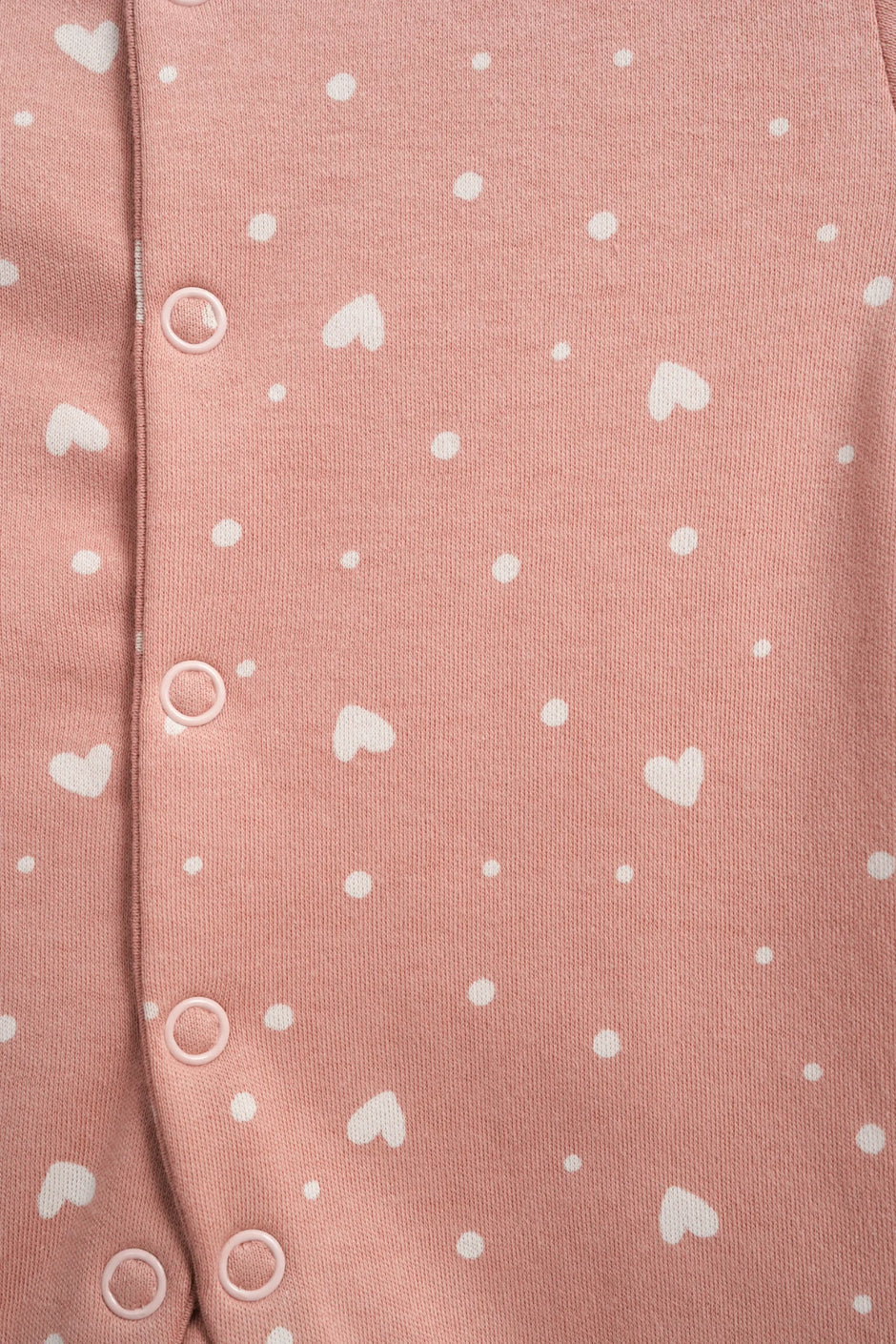 Peachy Stars Sleepsuit