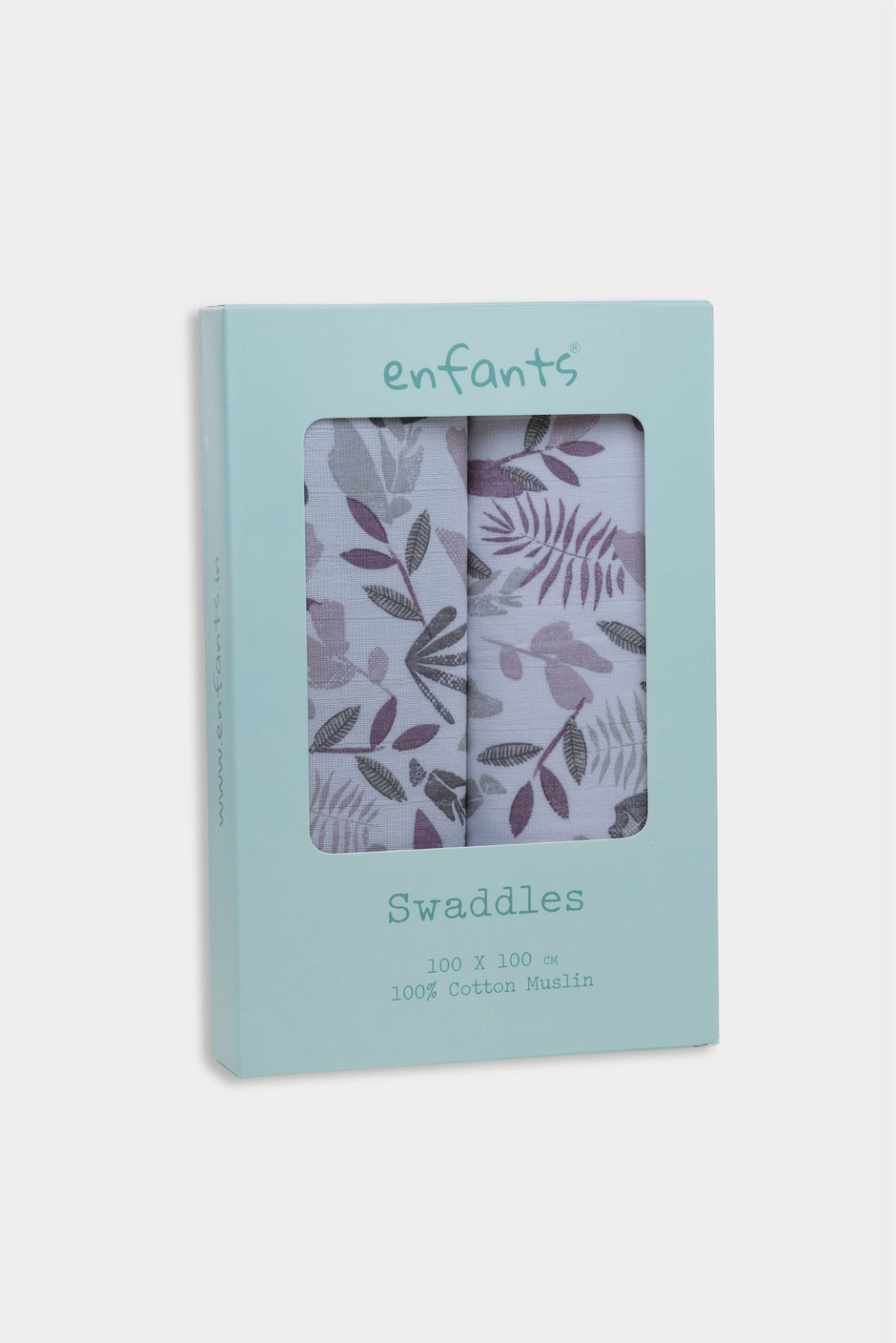 Leafy Dreams Wrap Swaddle 2 Pcs Pack