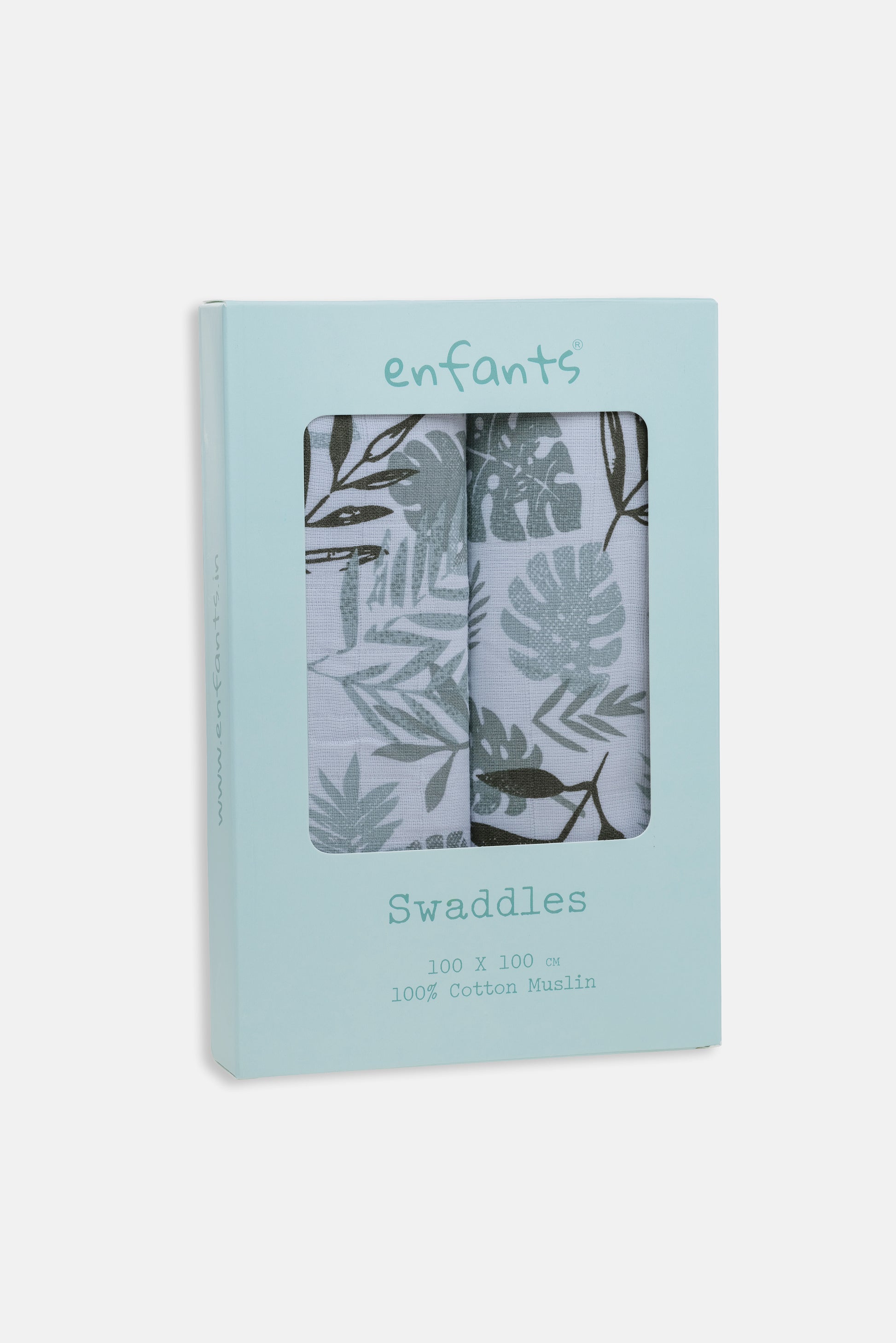 Leafy Snug Swaddle 2 Pcs Pack