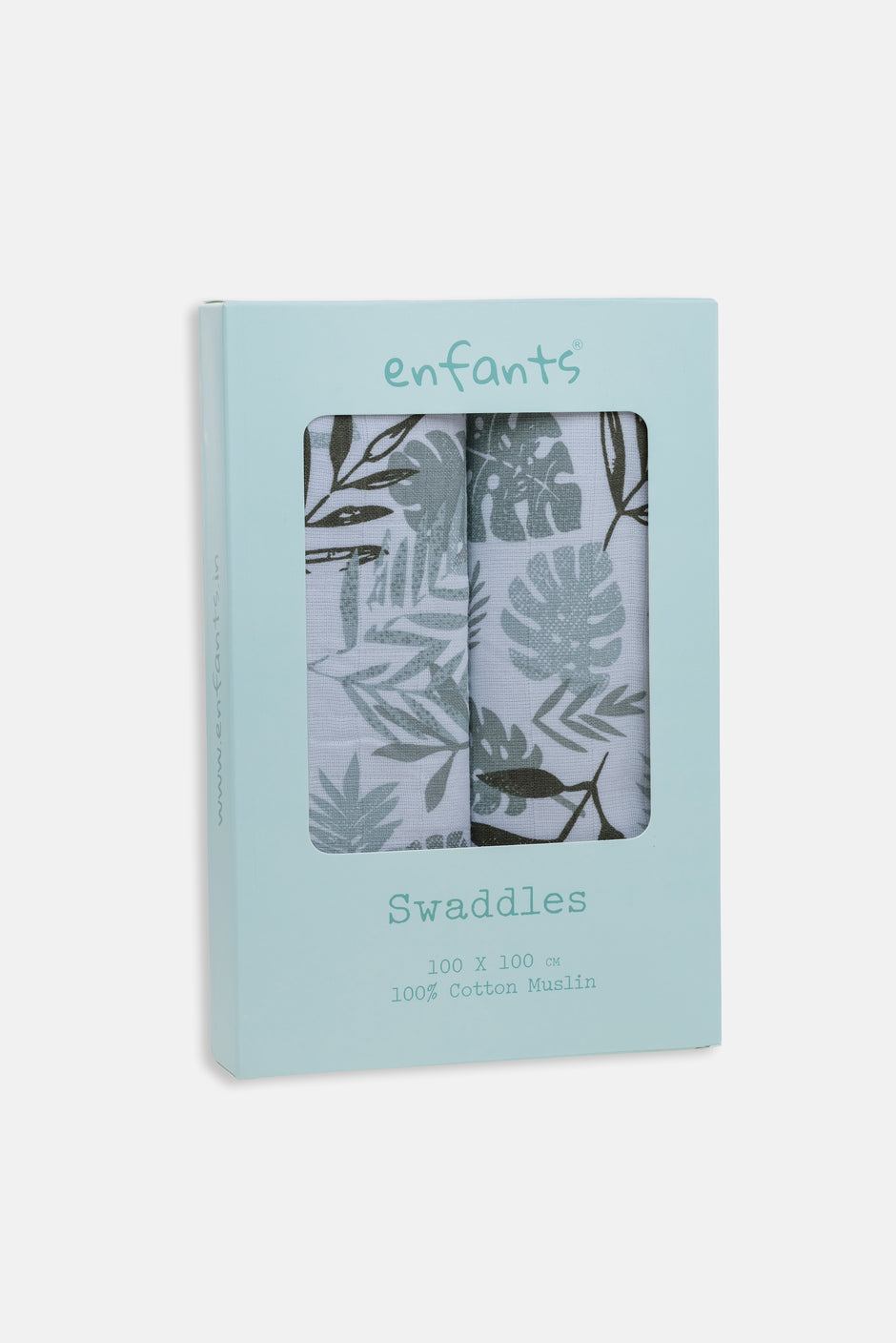 Leafy Snug Swaddle 2 Pcs Pack