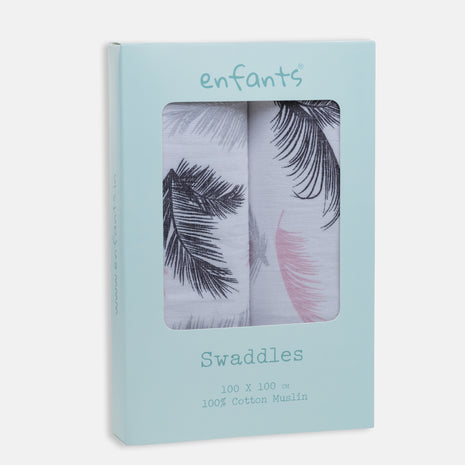 Breezy Dreams Swaddle 2 Pcs Pack