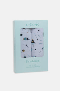Space Explorer Swaddle 2 Pcs Pack