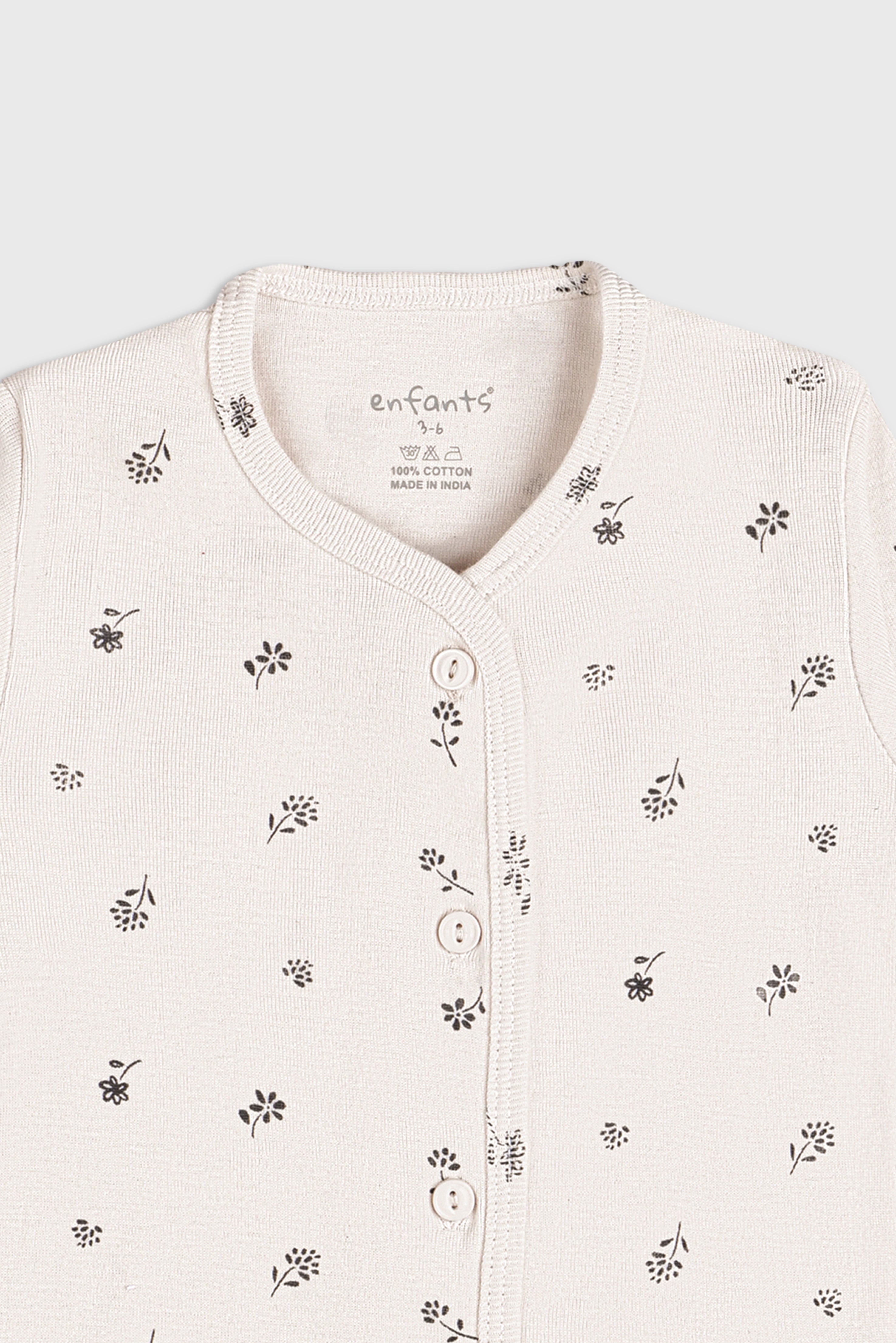 Creamy Flora Co-ords