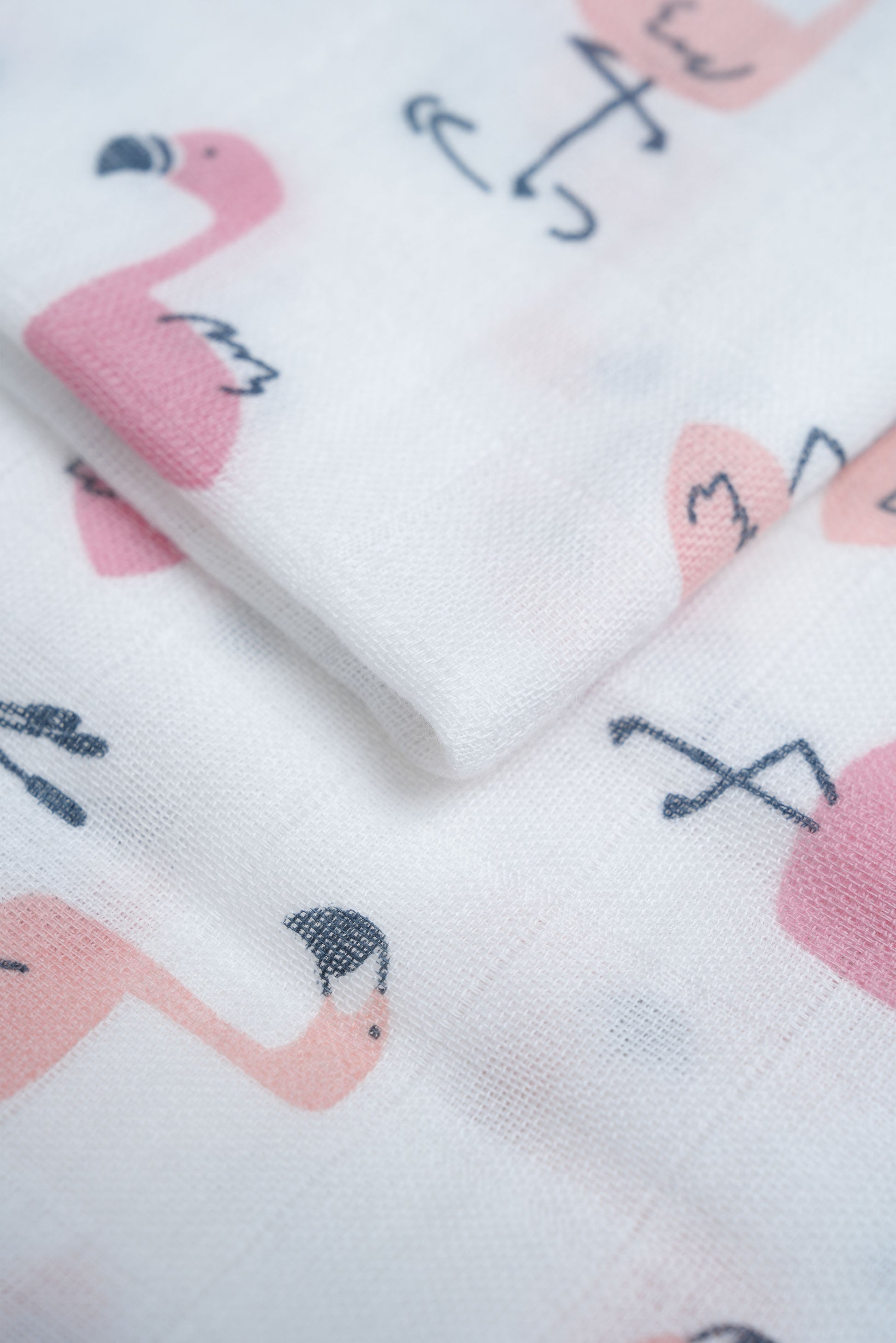 Flamingo Float Swaddle 2 Pcs Pack