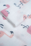 Flamingo Float Swaddle 2 Pcs Pack