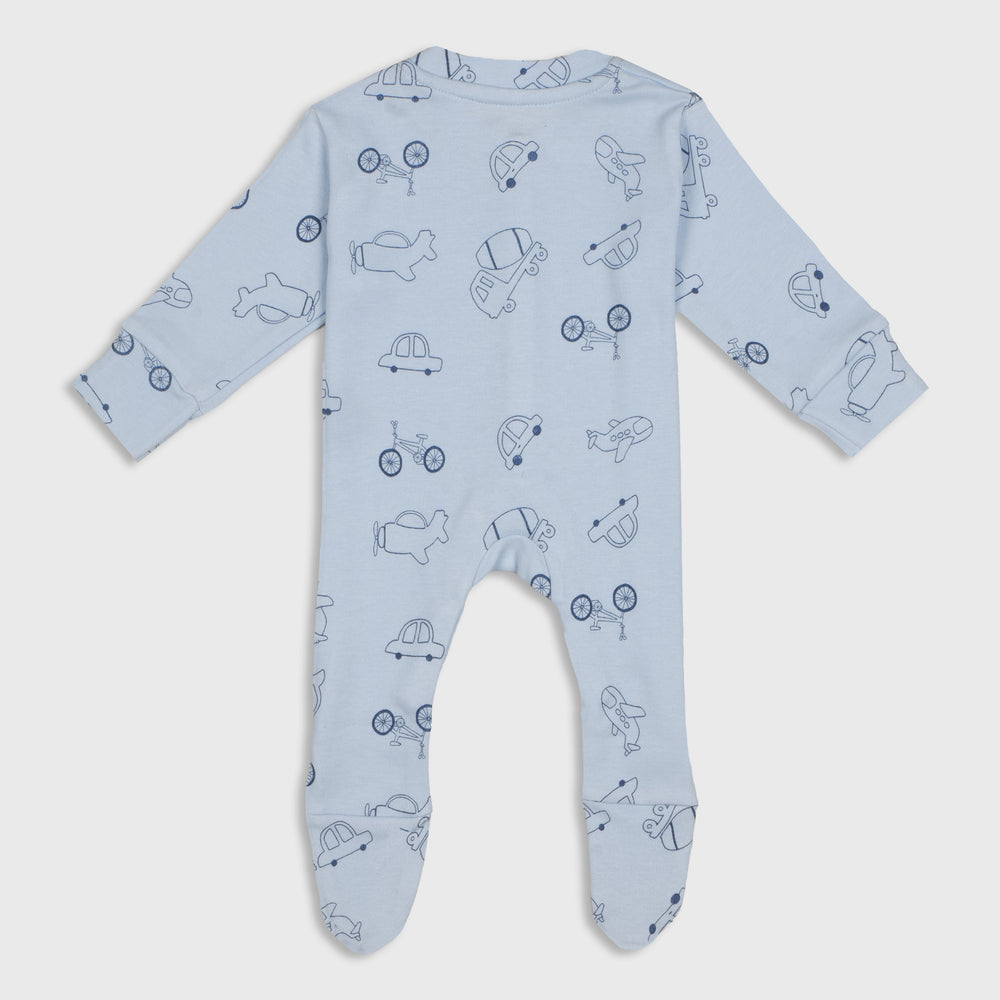 
                      
                        Wiggly Wheels Sleepsuit
                      
                    