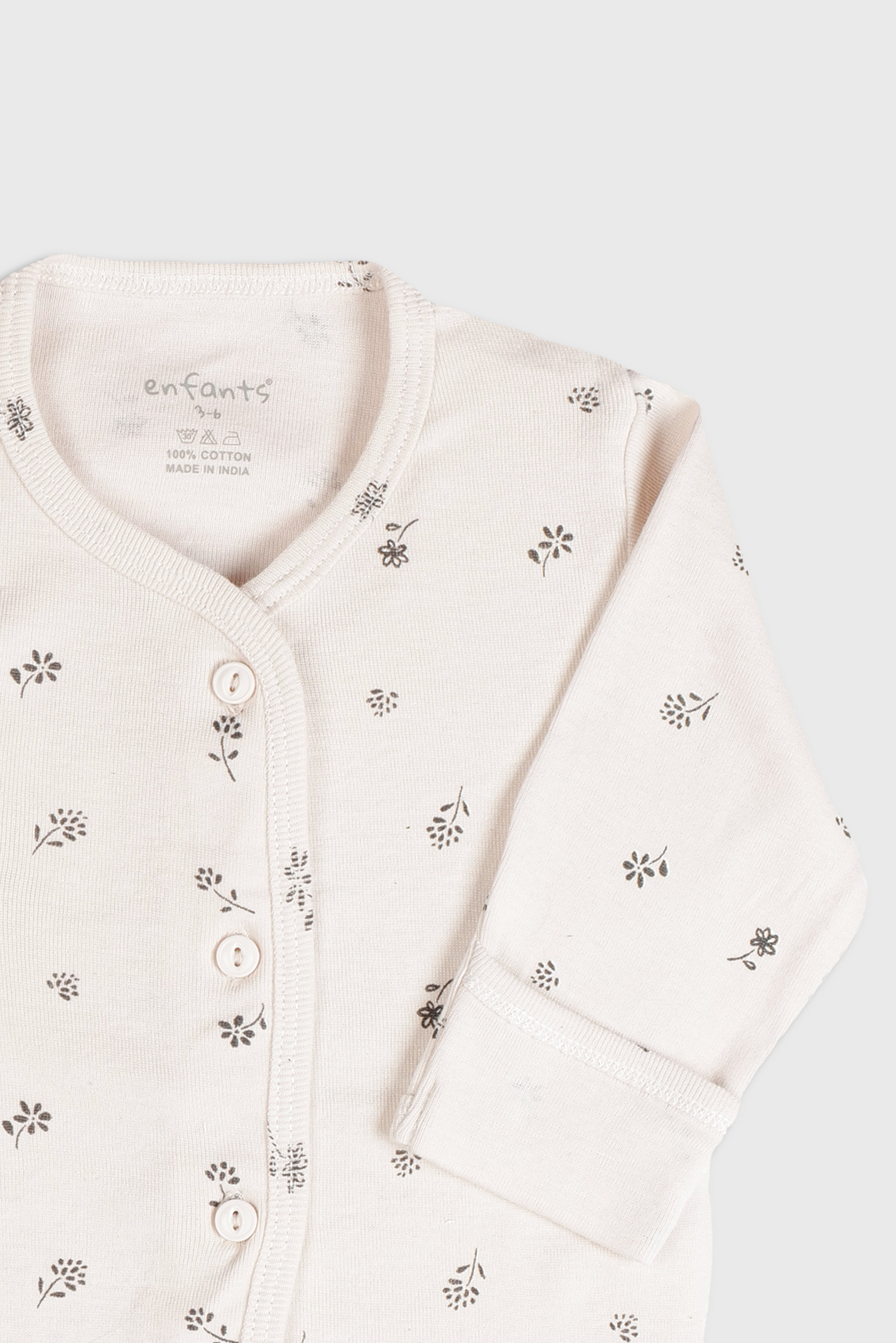 Creamy Flora Co-ords