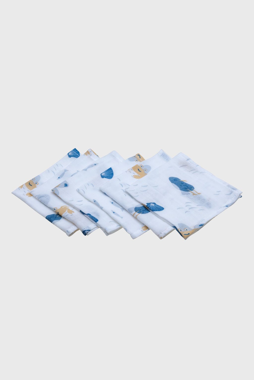 Birdie Buddies Face Cloths 6 Pcs Pack