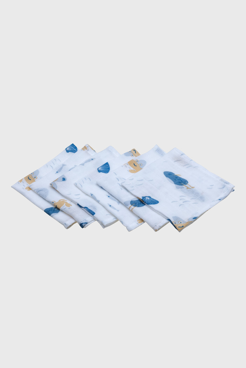 Birdie Buddies Face Cloths 6 Pcs Pack