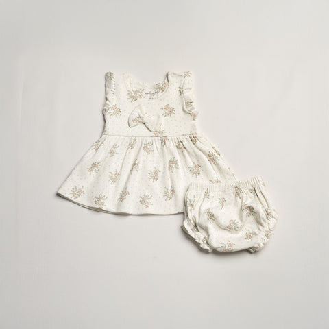 Blossom Whisper Frock Set