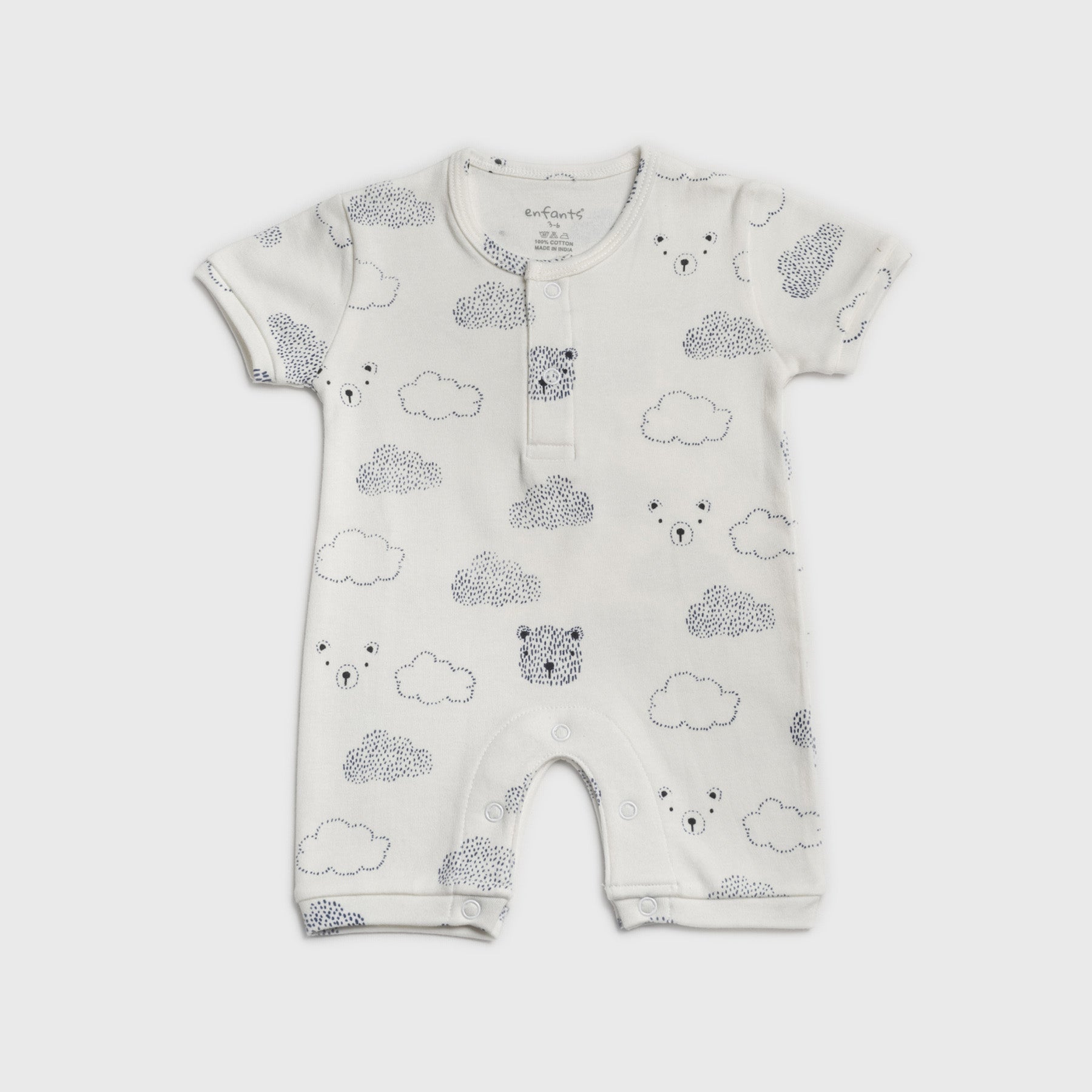 Cloud Bear  Romper