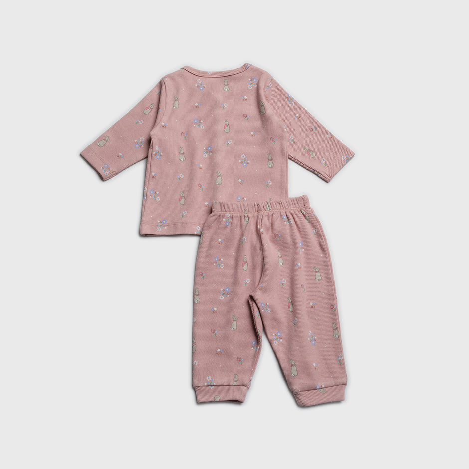 Blush Bunny  Pyjama Co-ords