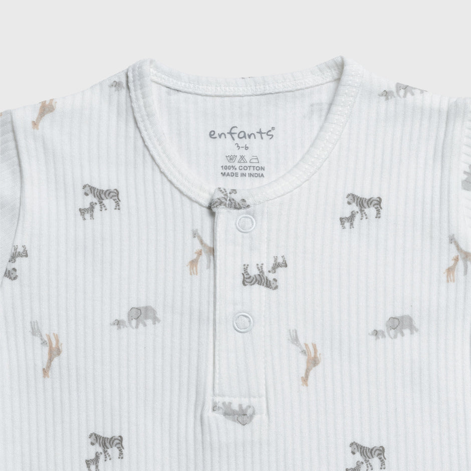 Little Safari Derby Romper