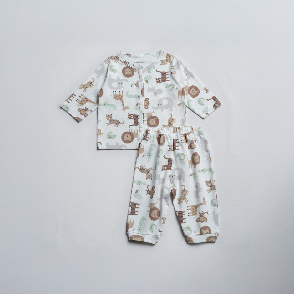 Safari Friends Pyjama Co-ords