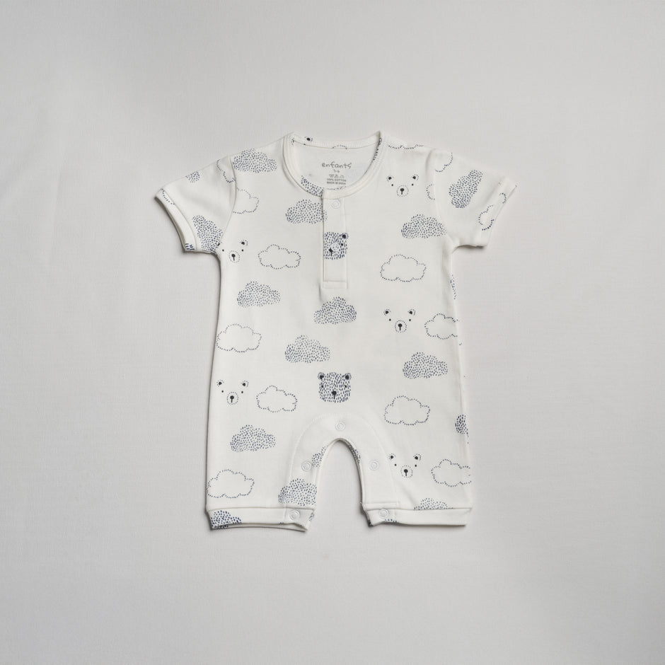 Cloud Bear  Romper