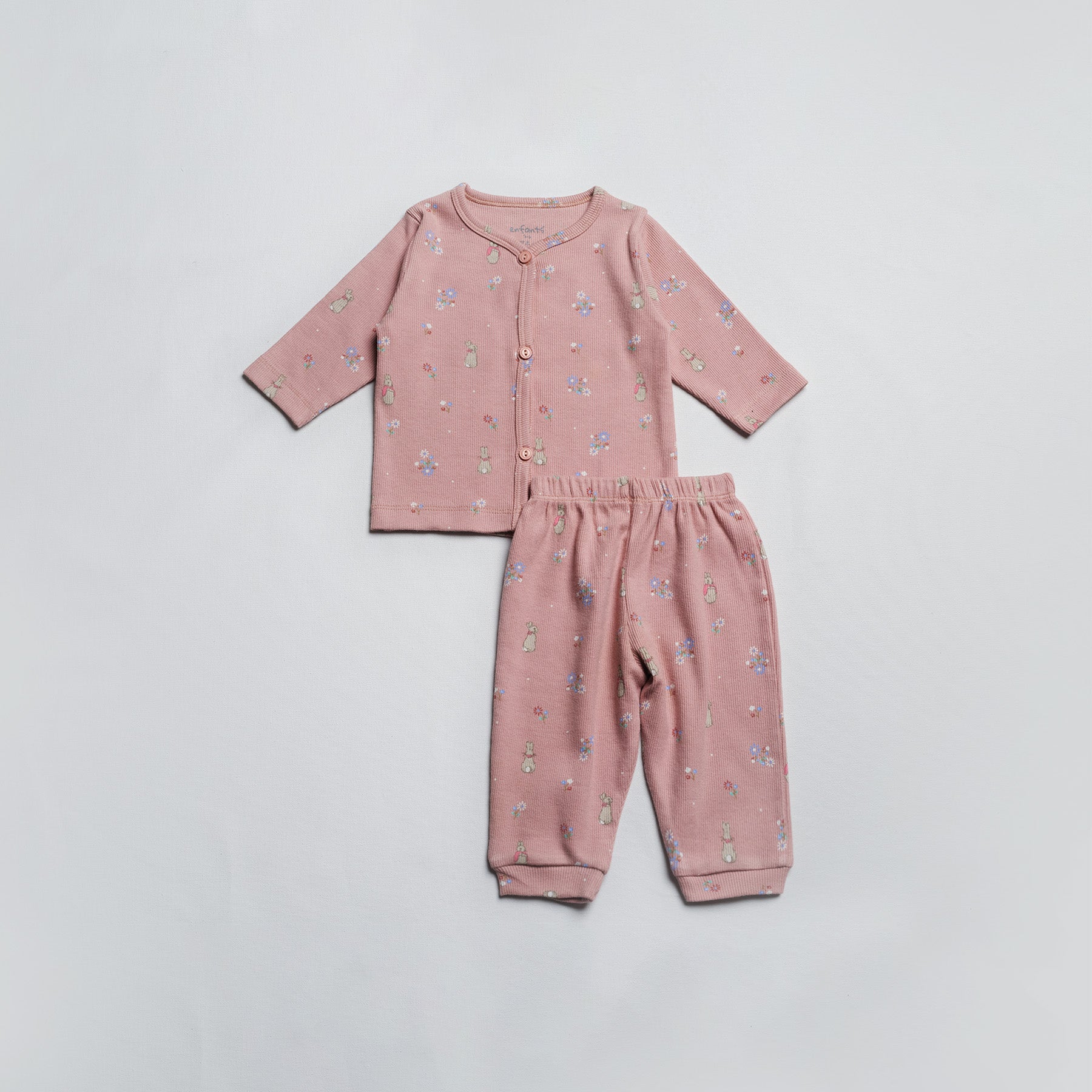 Blush Bunny  Pyjama Co-ords