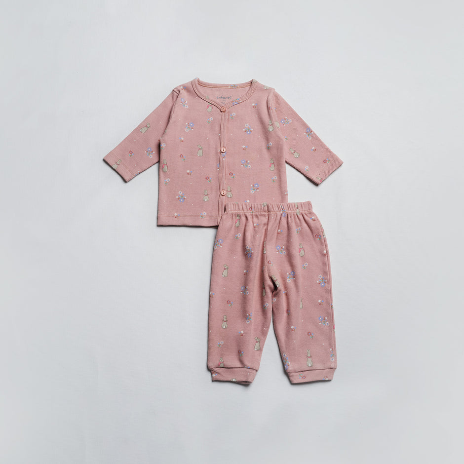 Blush Bunny  Pyjama Co-ords