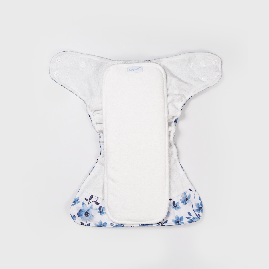 Azure Garden Natural Bamboo Reusable Diaper