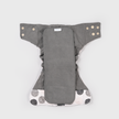 Desert Moon Grey Polar Fleece Reusable Diaper